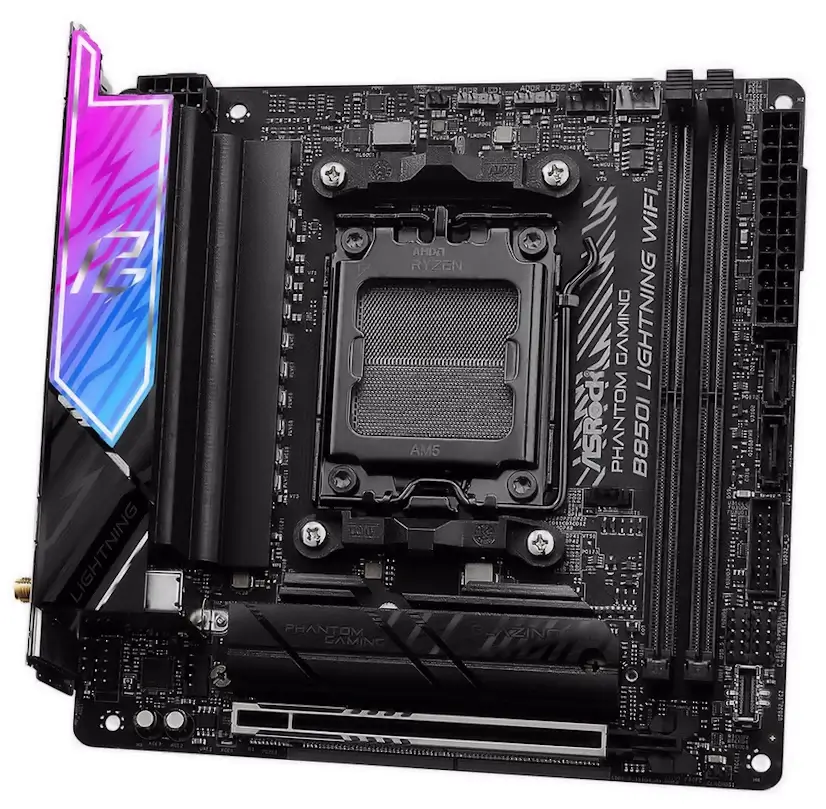 Informático Alameda del Valle - Montaje Placa Base ASRock B850I Lightning WiFi Gaming PC Alameda del Valle