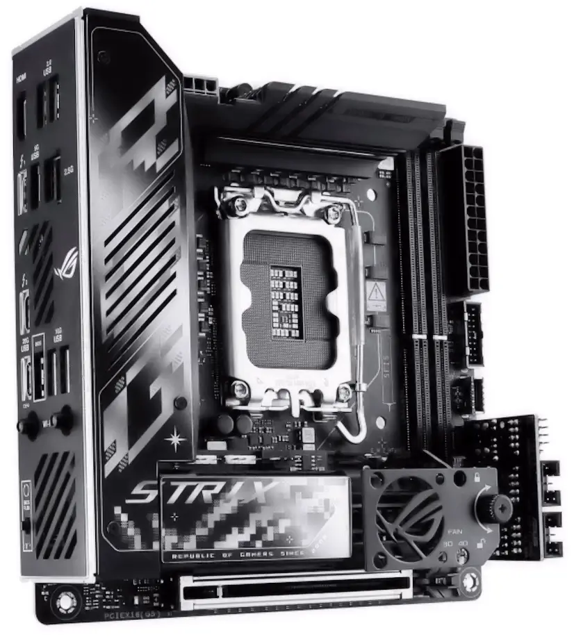 Informático Alameda del Valle - Montaje ASUS ROG STRIX Z890-I GAMING WIFI Alameda del Valle